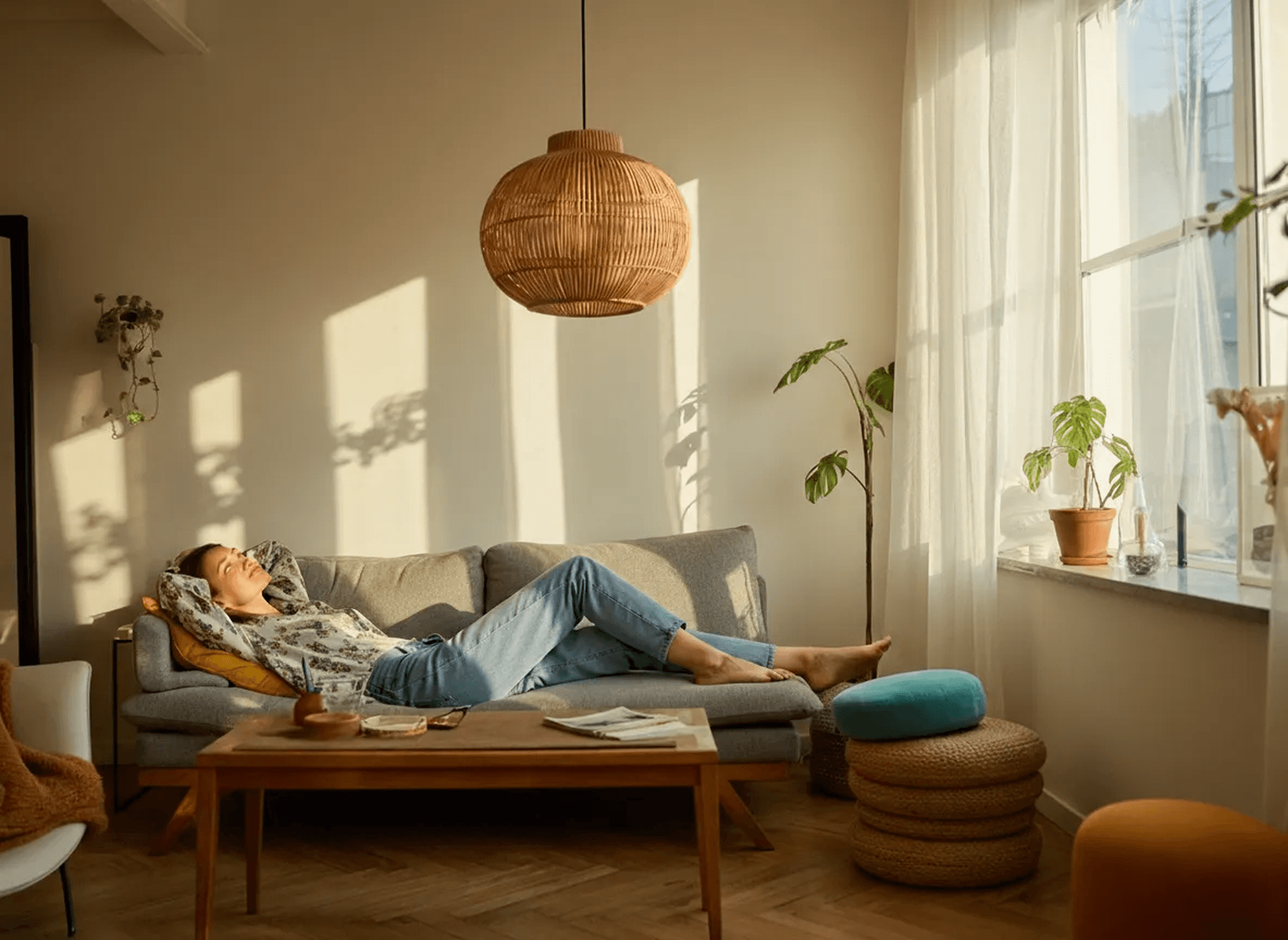 Relaxed living space